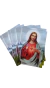 PACK x 25 estampas laminadas Sagrado Corazón de Jesús en internet