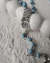 Rosario "Mini" Celeste - Luz del mundo - tienda online de artículos religiosos