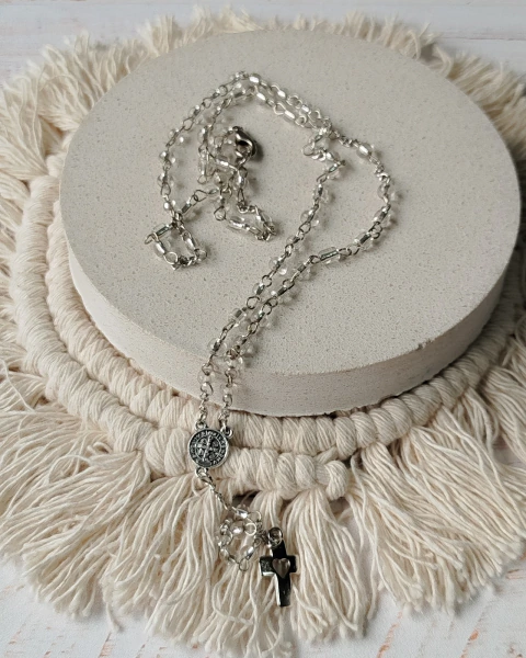 Rosario "Mini" Plateado