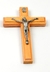 Cruz de pared color natural de 15 ctms