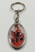 Llavero oval de metal doble cara imagen Cura Brochero