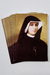 PACK x 25 estampas laminadas con imagen de Santa Faustina Kowalska - comprar online