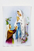 PACK x 25 estampas laminadas con imagen de Ntraq Sra de Lourdes