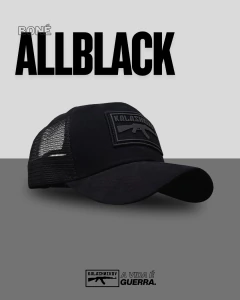Boné ALL BLACK na internet