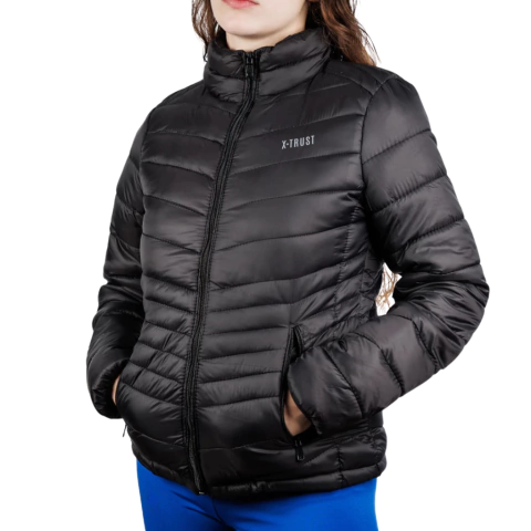 Campera Inflable X-Trust Viena Negro