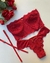 Conjunto Calcinha e Cropped em Renda