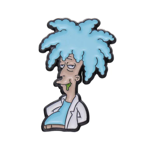 Pin Rick Sánchez x Los Simpson