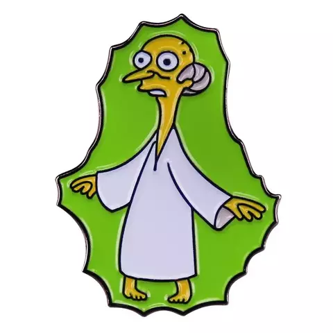 Pin Les Traigo Paz (Sr. Burns)