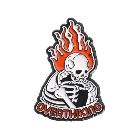 Pin Overthinking (Calacas) - comprar en línea