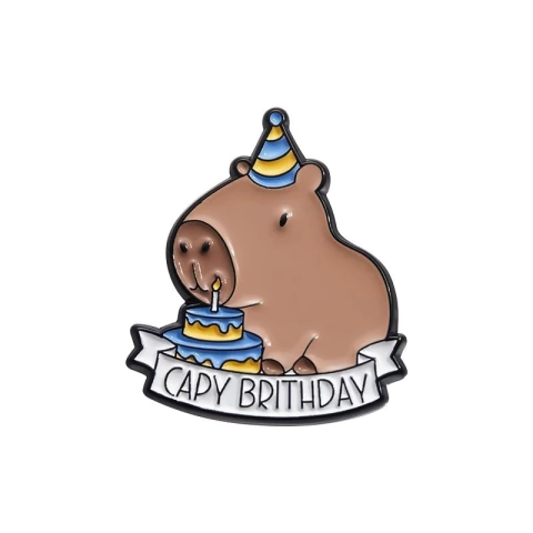 Pin Capy Birthday