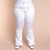 Calça jeans feminina - Flare plus size