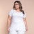 Blusa feminina - gola V