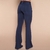 Calça feminina flare - piquezinho - Sônia Modas Branca