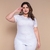 Blusa feminina de algodão - Plus size na internet