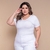 Blusa baby look - plus size