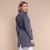 Jaleco Helena cinza chumbo - comprar online