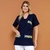 Camiseta cirúrgica com estampa - Sônia Modas Branca