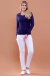 Tricot Modal Azul Marinho - loja online