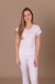 Blusa Branca de Algodão