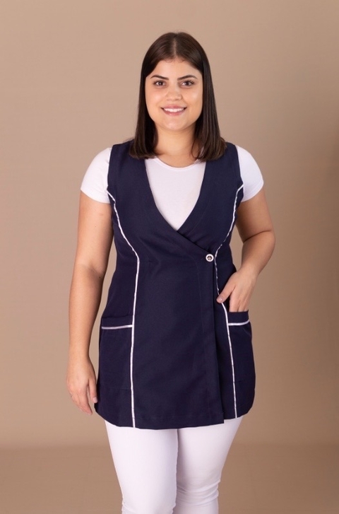 Bata Ayla Transpassado Azul Marinho
