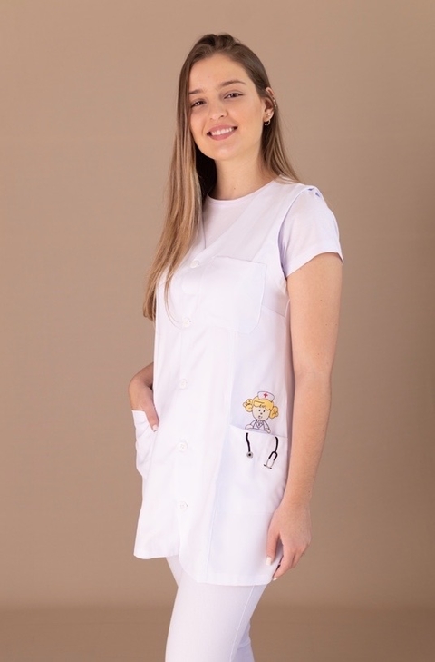 Bata Personalizada: enfermeira loira