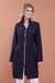 Jaleco Feminino Isis Preto - comprar online