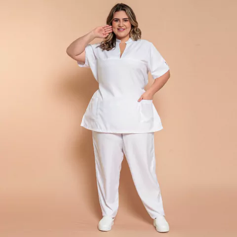 Pijama Cirúrgico Ana Nery Branco