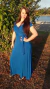 Vestido Longo Faixa Moda Evangélica Feminina