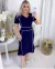 Vestido Midi Plus Size Viés Moda Evangélica Feminina - loja online
