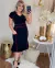 Vestido Midi Plus Size Viés Moda Evangélica Feminina - comprar online