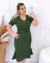 Vestido Midi Plus Size Viés Moda Evangélica Feminina - comprar online