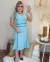 Vestido Midi Plus Size Viés Moda Evangélica Feminina - comprar online