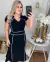 Vestido Midi Plus Size Viés Moda Evangélica Feminina