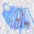 SPECIAL Malla Bretel Alg + Pollerin Lazo Estampado + Redecilla - comprar online