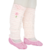 Polainas con Flor + Zapatillas Glitter Media Punta