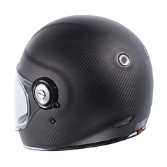 CASCO MODELO T1 - CARBON FIBER FLAT BLACK - comprar online