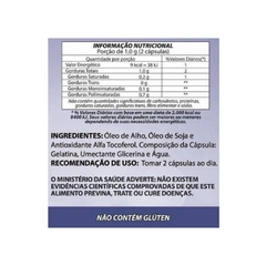 OLEO DE ALHO 60 CAPSULAS 500MG - comprar online
