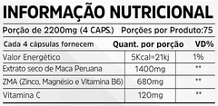 Maca Peruana Black Xtreme 2200MG 300 Cápsulas Nutrivitalle - comprar online