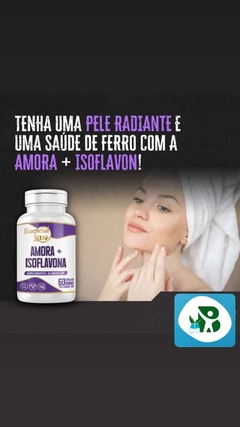 Amora Miura+Isoflavona 60caps 500mg Essencial Bio - comprar online