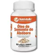 Óleo De Semente De Abóbora 2000mg Nutrivitalle 60 Cápsulas