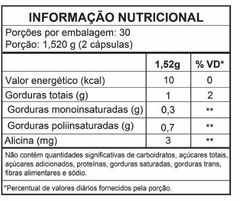 ÓLEO DE ALHO 60 CÁPSULAS FITOPRIME - comprar online