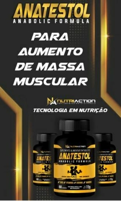 Anatestol Anabolic Fórmula 60 Cápsulas - Branca Suplementos Alimentares