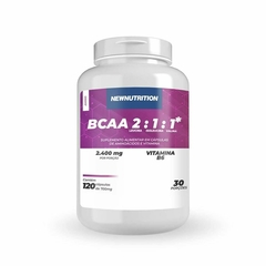 BCAA 2:1:1 2400mg 120 Cápsulas - NewNutrition