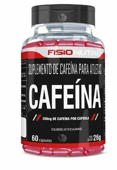 Cafeína 200mg 60 Cáps - Fisionutri