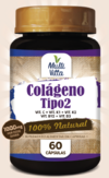 COLÁGENO TIPO2 VIT.C+ VIT. K1+ VIT K2+ VIT. B12+ VIT. D3 1000MG 60 CAPSULAS MULTI VITTA