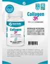 Collagen 3x Colágeno tipo I, II e III 120 Cápsulas