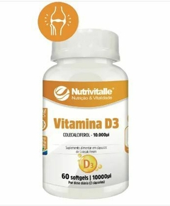 Vitamina D3 10000ui NUTRIVITALLE