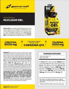 NUCLEAR GEL GUARANÁ 10 SACHÊ BODYACTION - comprar online