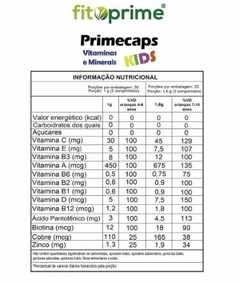 Primecaps Kids Polivitamínico Mastigável Fitoprime - comprar online