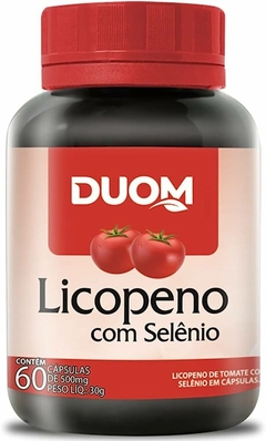 LICOPENO COM SELÊNIO 60 CAPSULAS 500MG